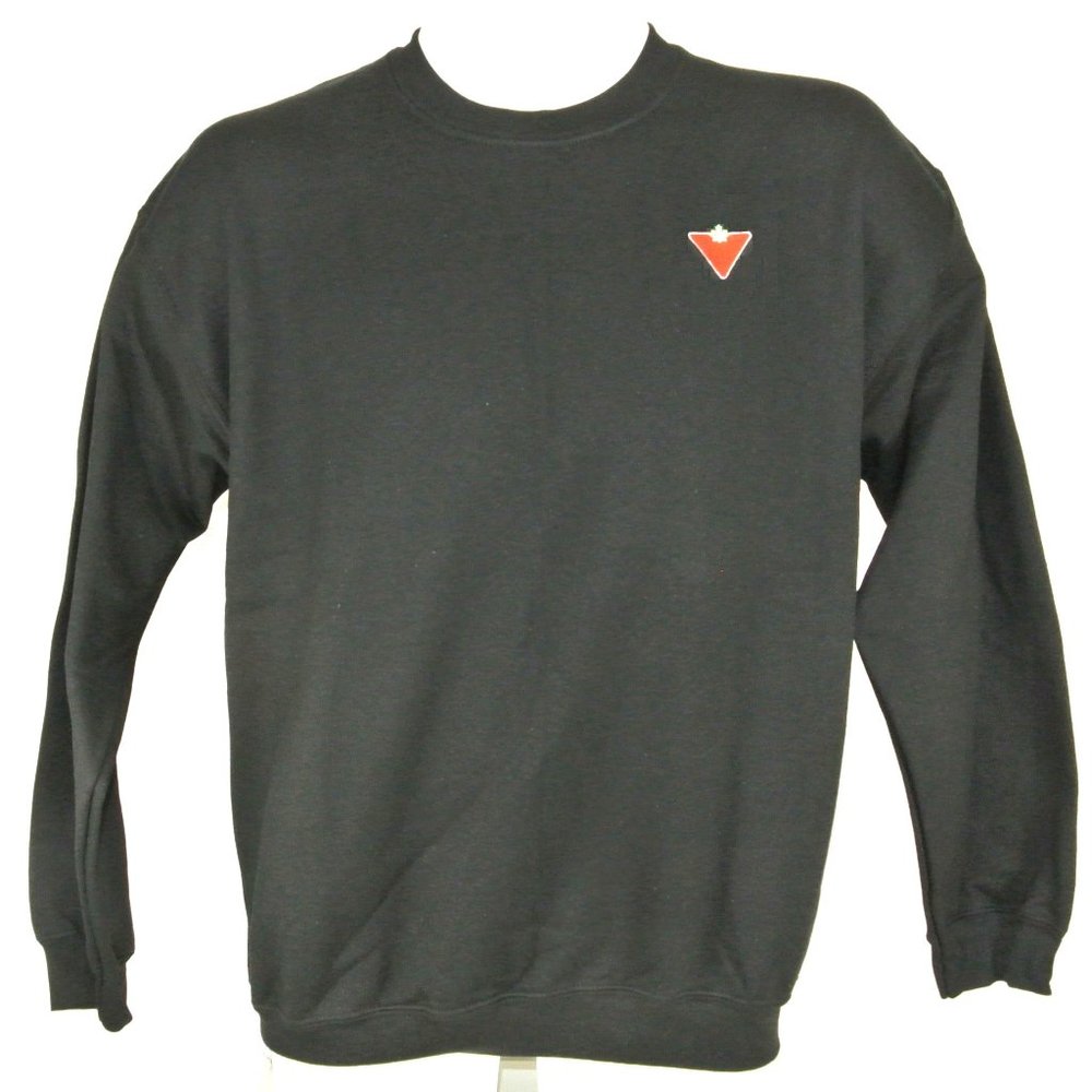 CANADIAN TIRE Store Employee Uniform Black Sweatshirt Shirt Size S Small